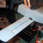 Test fitting aileron components